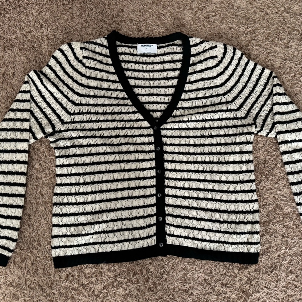Old Navy Striped Sweater XL